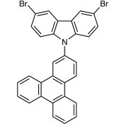 3,6-Dibromo-9-(triphenylen-2-yl)carbazole >98.0%(HPLC) - CAS 1351870-16-0