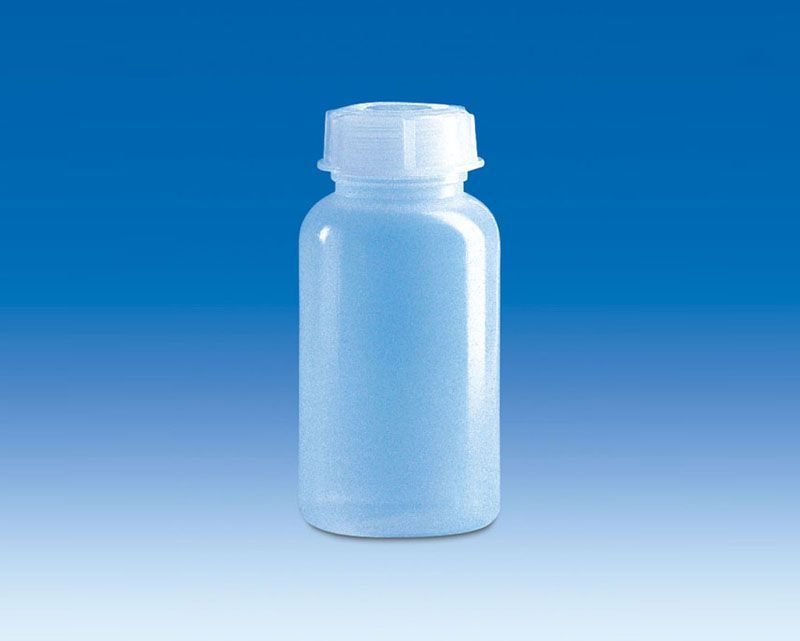 Şişe (Pe-Ld) Vidalı Kapaklı, Şeffaf, Geniş Boyunlu    250 ml