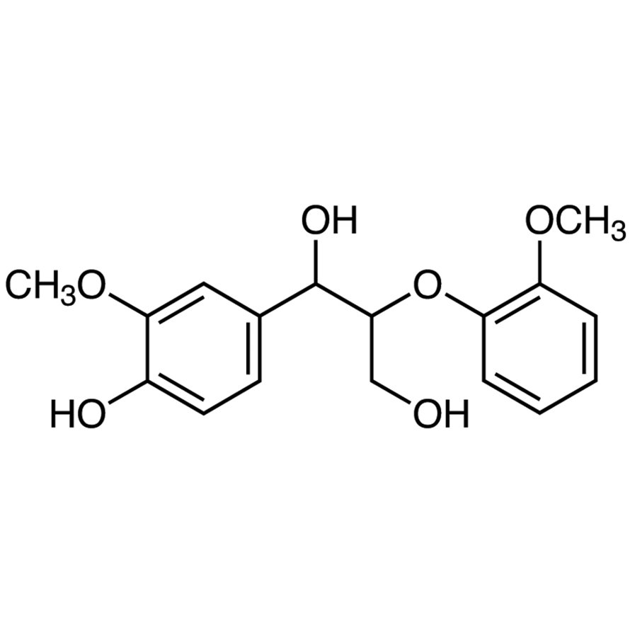 Guaiacylglycerol-β-guaiacyl Ether >97.0%(GC) - CAS 7382-59-4