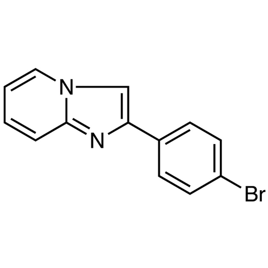 2-(4-Bromophenyl)imidazo[1,2-a]pyridine >98.0%(GC)(T) - CAS 34658-66-7