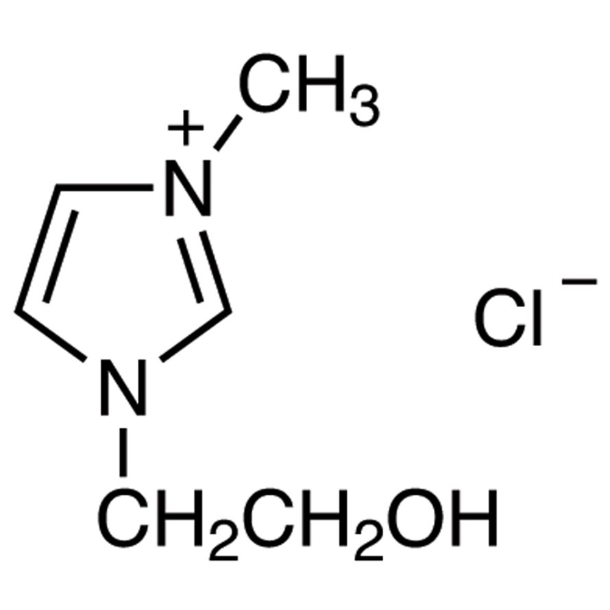 1-(2-Hydroxyethyl)-3-methylimidazolium Chloride >98.0%(HPLC) - CAS 61755-34-8