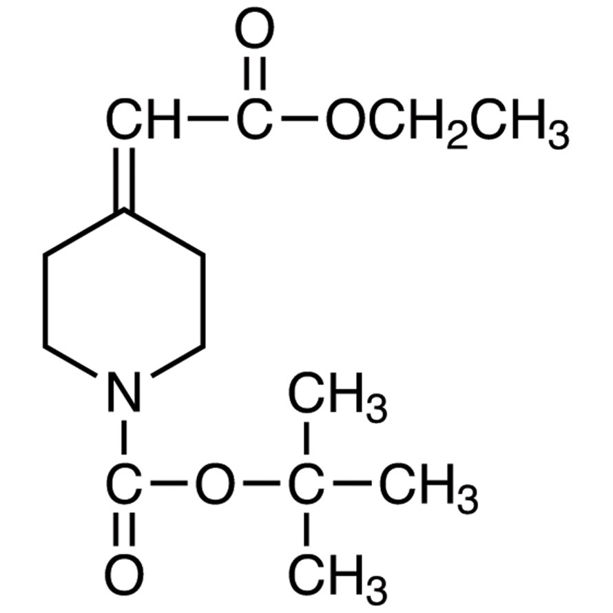 tert-Butyl 4-(2-Ethoxy-2-oxoethylidene)piperidine-1-carboxylate >97.0%(GC) - CAS 135716-08-4