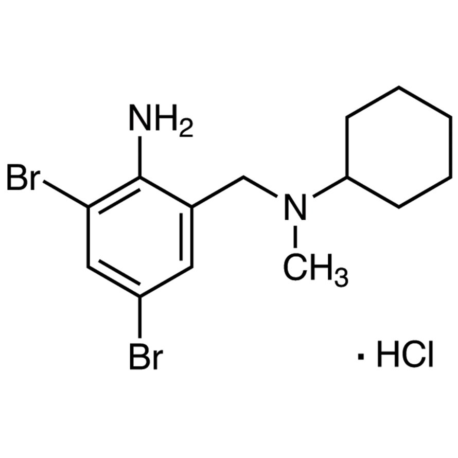 Bromhexine Hydrochloride >98.0%(HPLC)(N) - CAS 611-75-6