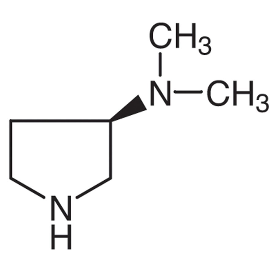 (3R)-(+)-3-(Dimethylamino)pyrrolidine >97.0%(GC) - CAS 132958-72-6