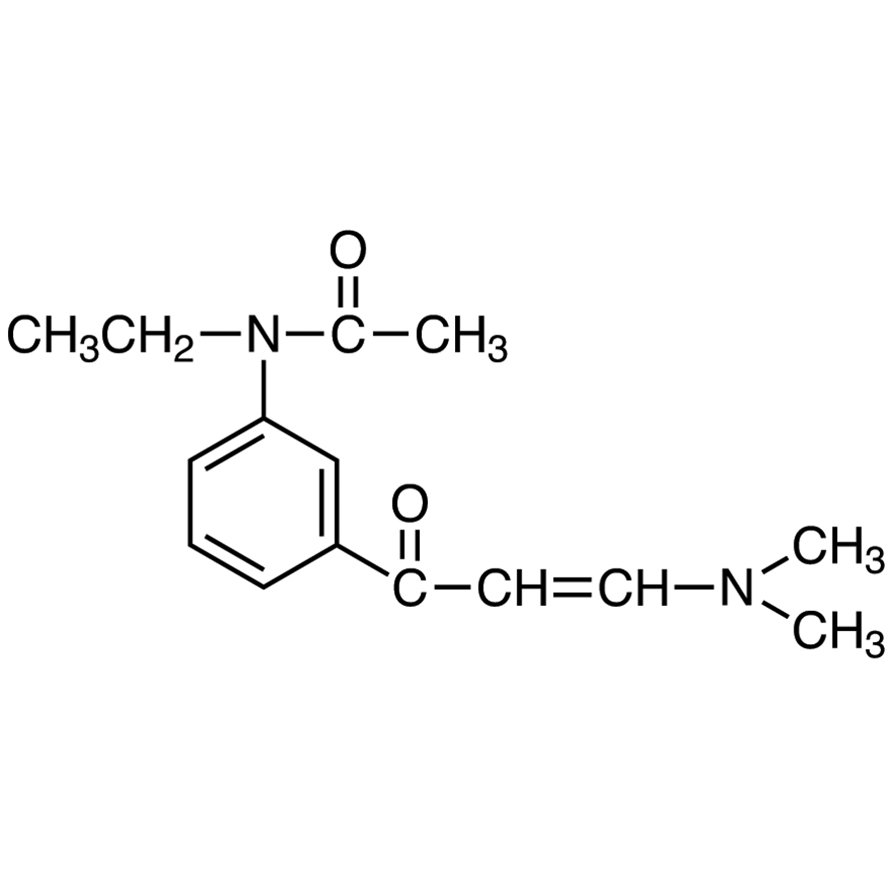 N-[3-[3-(Dimethylamino)acryloyl]phenyl]-N-ethylacetamide >98.0%(GC)(T) - CAS 96605-66-2