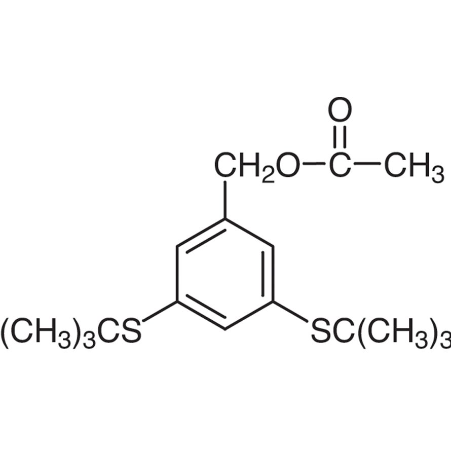 3,5-Bis(tert-butylthio)benzyl Acetate >98.0%(GC)