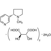 Nicotine Bi-L-(+)-tartrate Dihydrate >98.0%(HPLC) - CAS 6019-06-3