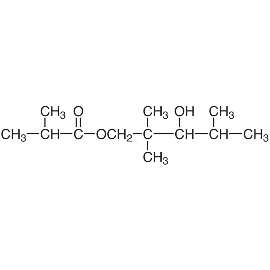 3-Hydroxy-2,2,4-trimethylpentyl Isobutyrate (contains ca. 40% 2,2,4-Trimethyl-1,3-pentanediol 3-Monoisobutyrate) >60.0%(GC) - CAS 25265-77-4