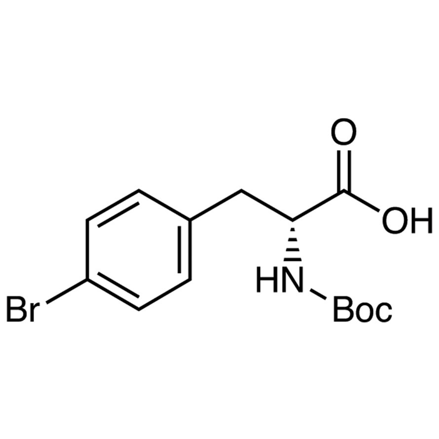 N-(tert-Butoxycarbonyl)-4-bromo-D-phenylalanine >98.0%(HPLC) - CAS 79561-82-3