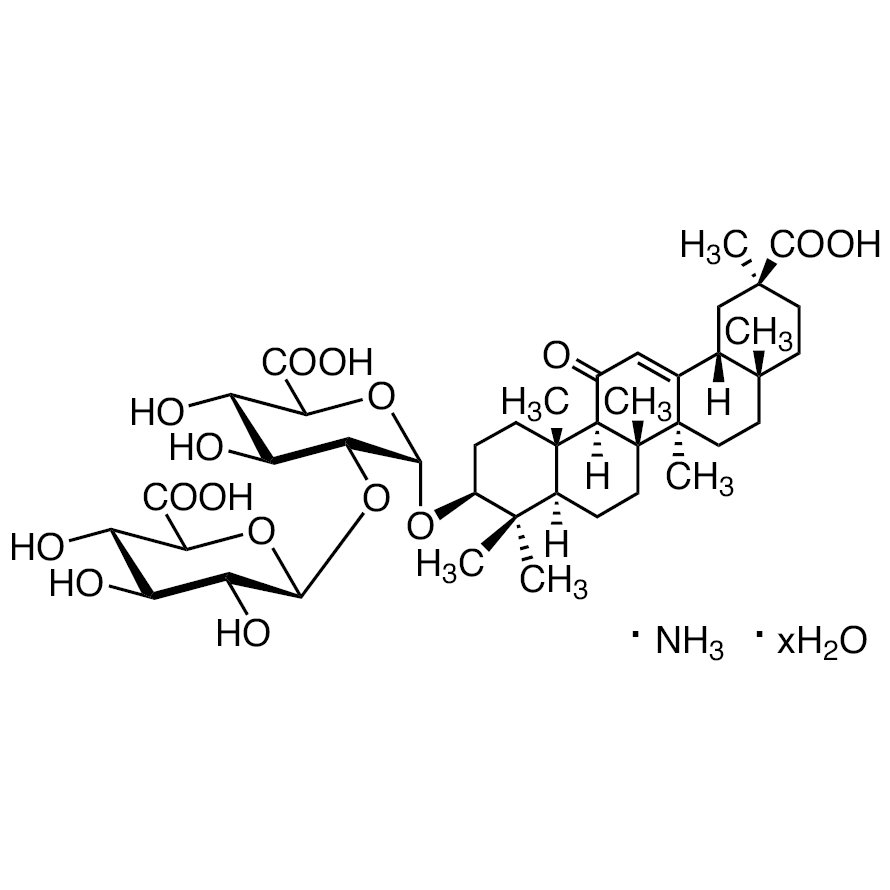 Monoammonium Glycyrrhizinate Hydrate >75.0%(HPLC) - CAS 53956-04-0