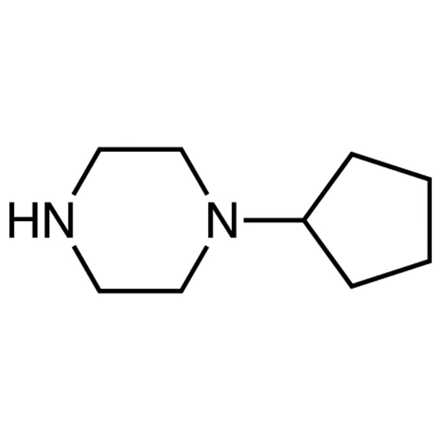 1-Cyclopentylpiperazine >98.0%(GC)(T) - CAS 21043-40-3