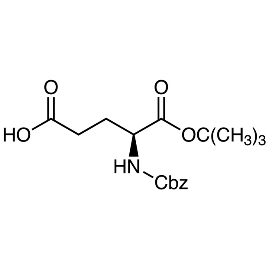 1-tert-Butyl N-Carbobenzoxy-L-glutamate >98.0%(T)(HPLC) - CAS 5891-45-2