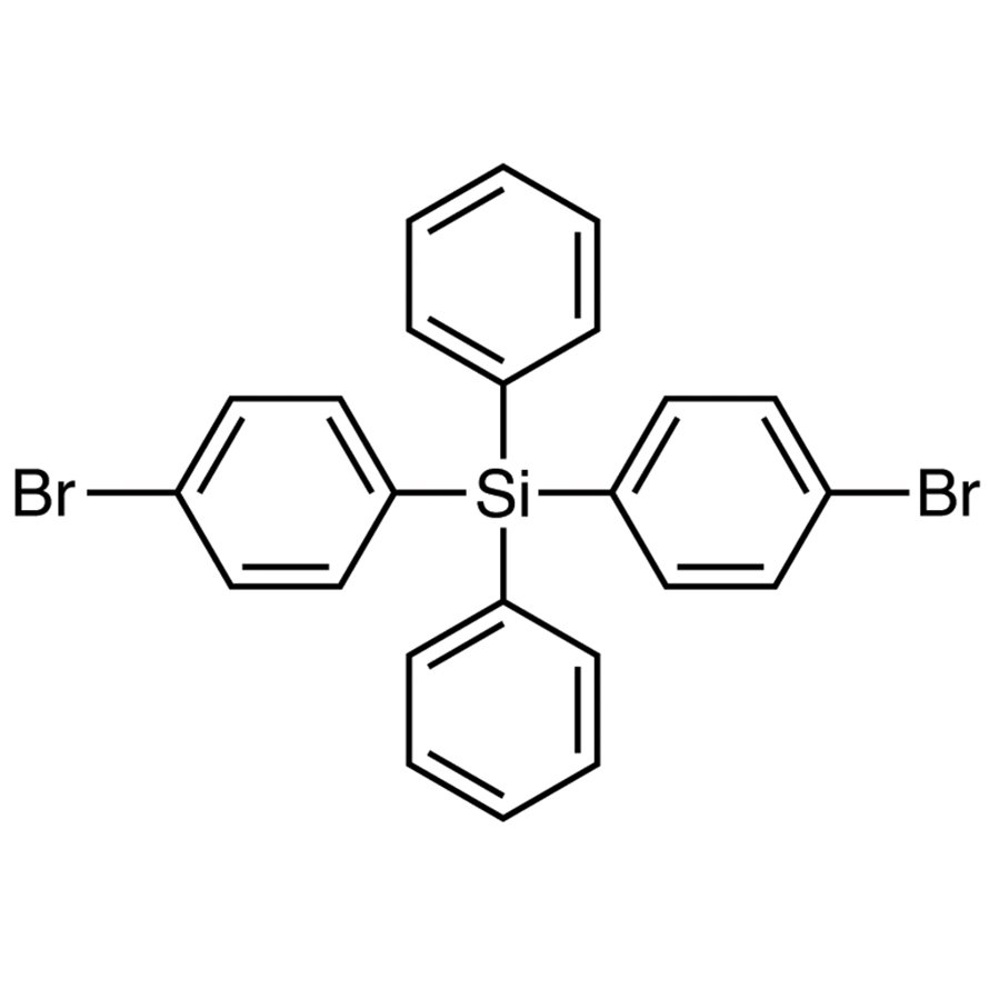 Bis(4-bromophenyl)diphenylsilane >98.0%(GC) - CAS 18733-91-0
