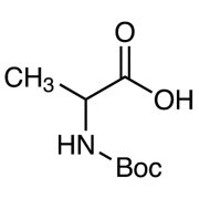 N-(tert-Butoxycarbonyl)-DL-alanine >98.0%(T)(HPLC) - CAS 3744-87-4