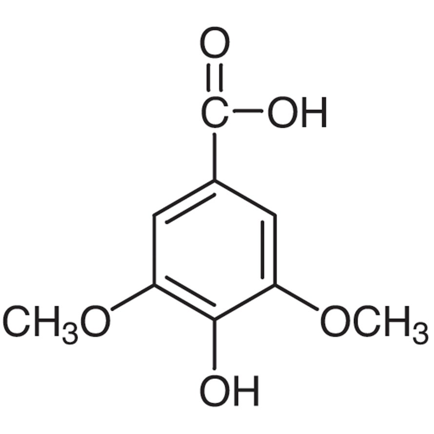 Syringic Acid >97.0%(T) - CAS 530-57-4