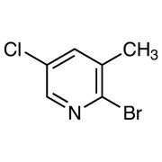 2-Bromo-5-chloro-3-methylpyridine >98.0%(GC) - CAS 65550-77-8