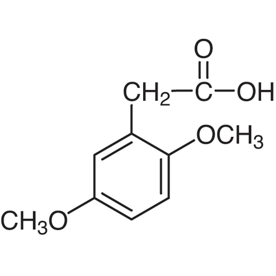 2,5-Dimethoxyphenylacetic Acid >98.0%(GC)(T) - CAS 1758-25-4