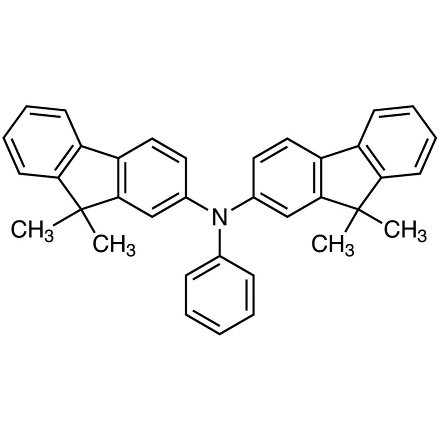 N,N-Bis(9,9-dimethyl-9H-fluoren-2-yl)aniline >98.0%(N) - CAS 165320-27-4