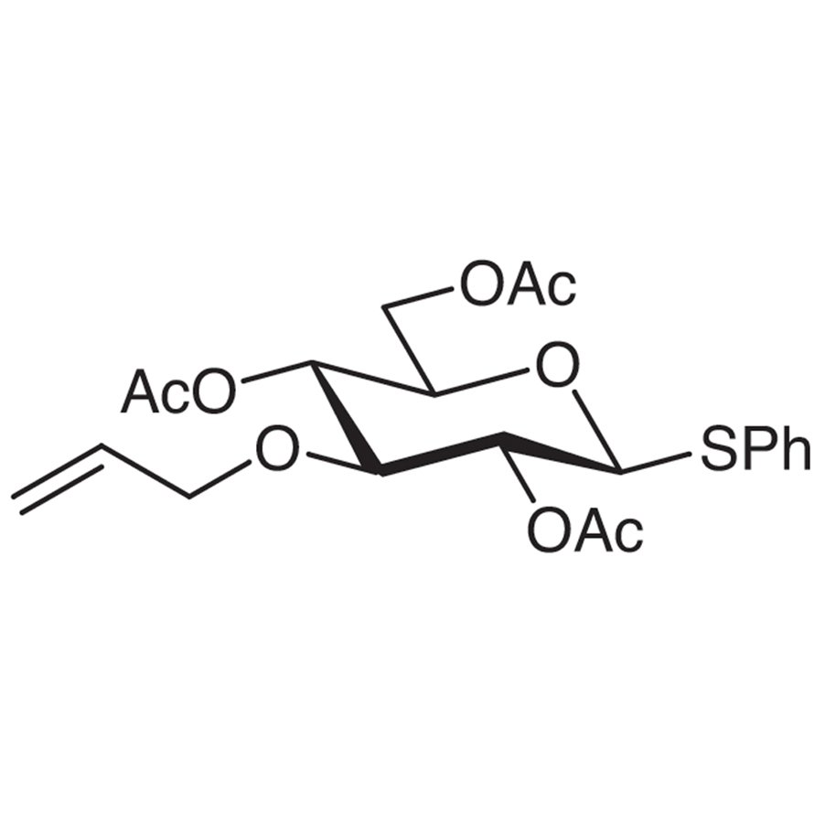 Phenyl 2,4,6-Tri-O-acetyl-3-O-allyl-1-thio-β-D-glucopyranoside >98.0%(HPLC) - CAS 197005-22-4