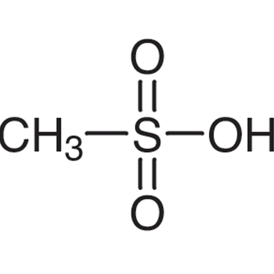 Methanesulfonic Acid [for HPLC] >99.0%(T) - CAS 75-75-2