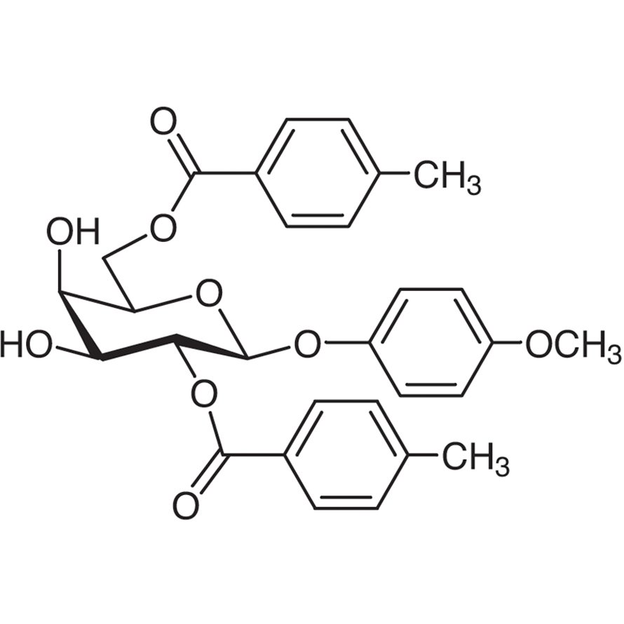 4-Methoxyphenyl 2,6-Bis-O-(4-methylbenzoyl)-β-D-galactopyranoside >98.0%(HPLC) - CAS 1820570-59-9