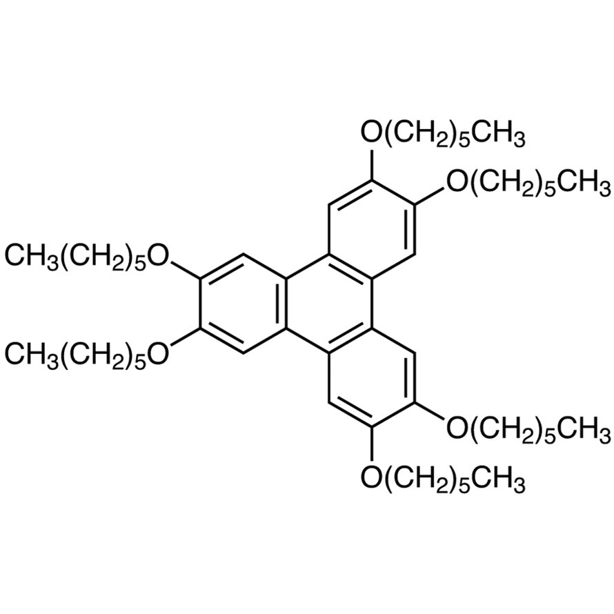 2,3,6,7,10,11-Hexakis(hexyloxy)triphenylene >98.0%(HPLC) - CAS 70351-86-9