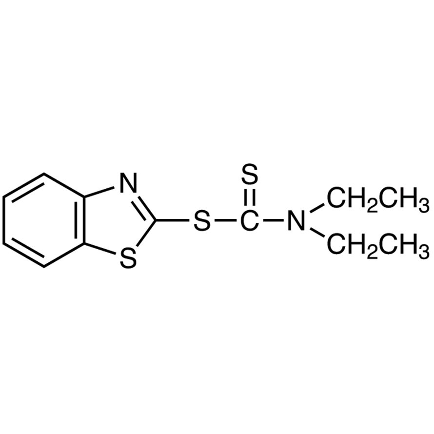 2-Benzothiazolyl Diethyldithiocarbamate >95.0%(N) - CAS 95-30-7