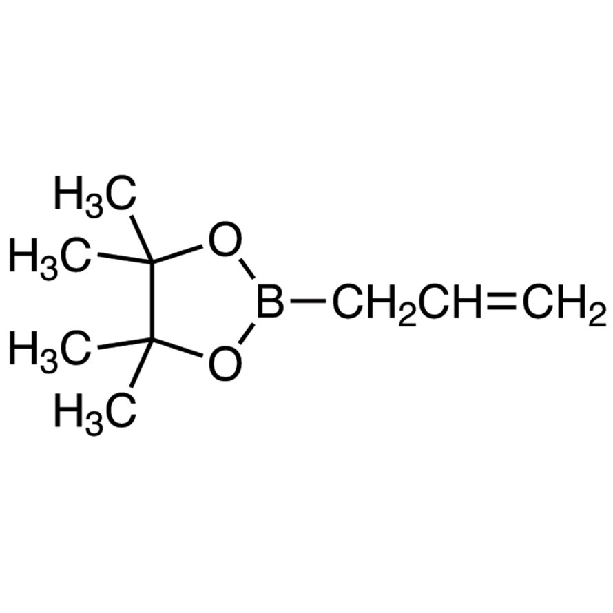 2-Allyl-4,4,5,5-tetramethyl-1,3,2-dioxaborolane (stabilized with Phenothiazine) >96.0%(GC) - CAS 72824-04-5