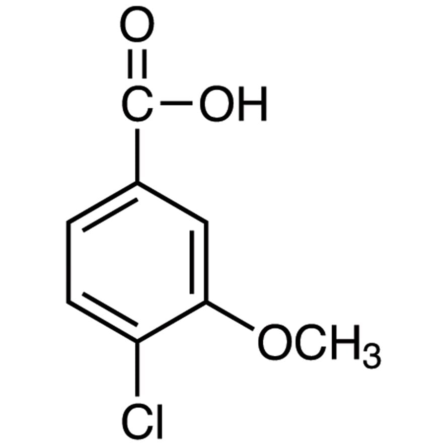 4-Chloro-3-methoxybenzoic Acid >98.0%(GC)(T) - CAS 85740-98-3
