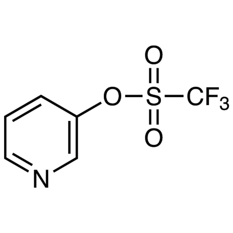 3-Pyridyl Trifluoromethanesulfonate >98.0%(GC) - CAS 107658-27-5