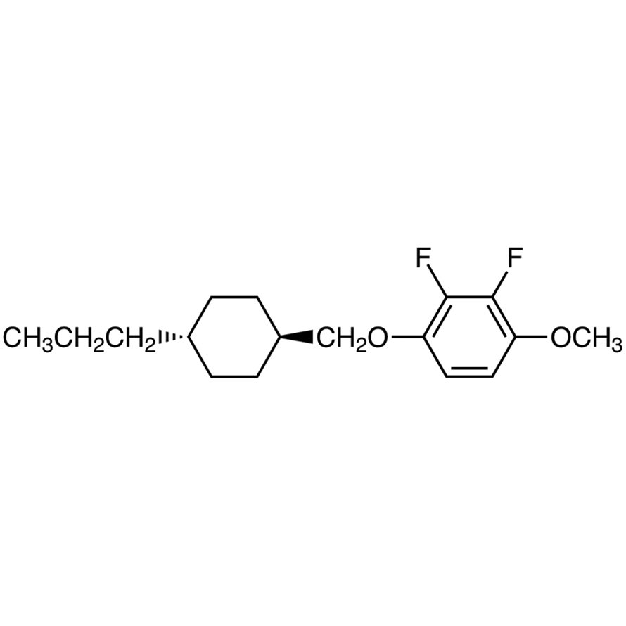 2,3-Difluoro-4-[(trans-4-propylcyclohexyl)methoxy]anisole >98.0%(GC) - CAS 1373116-00-7