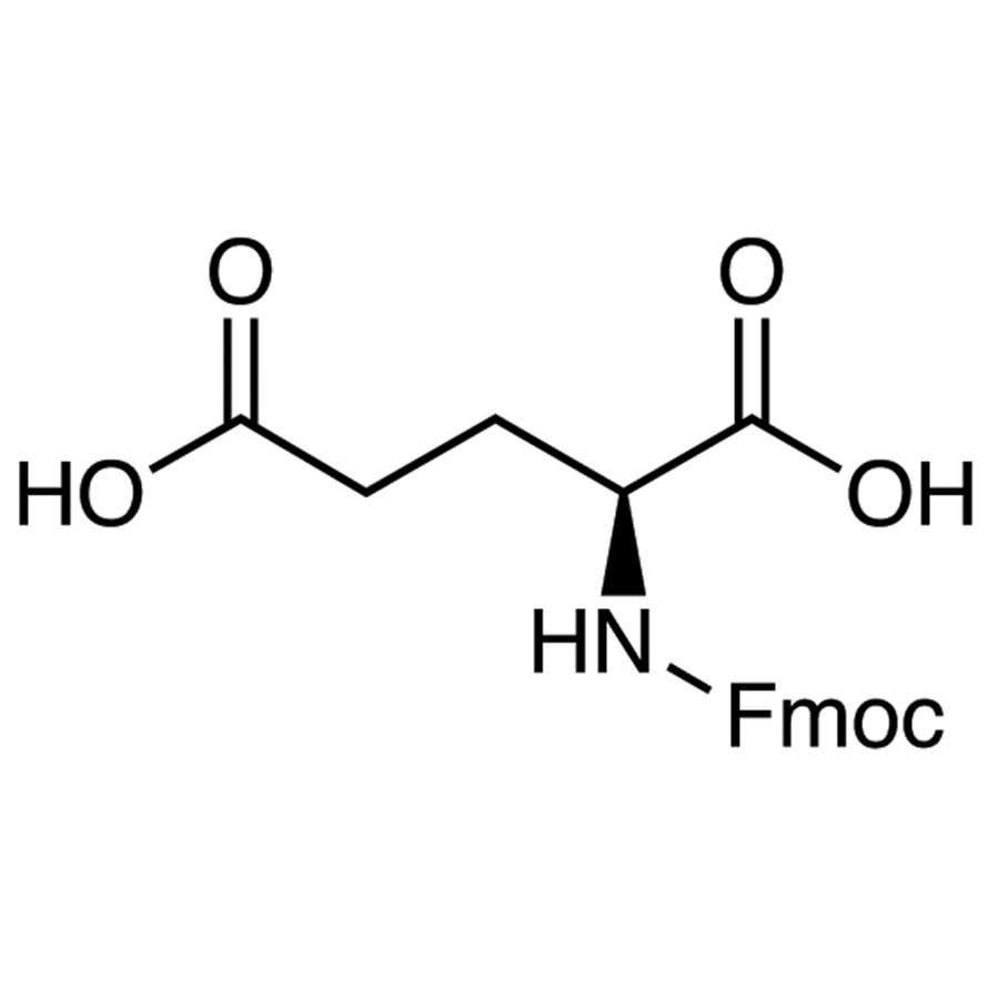 N-[(9H-Fluoren-9-ylmethoxy)carbonyl]-L-glutamic Acid >98.0%(T)(HPLC) - CAS 121343-82-6