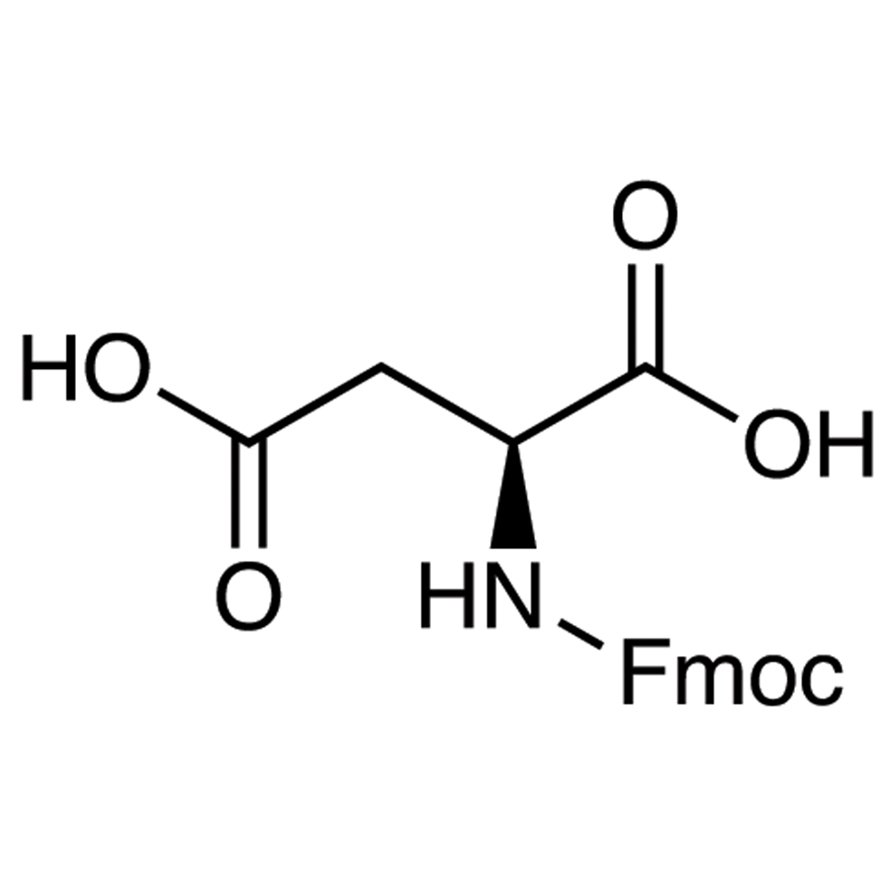 N-[(9H-Fluoren-9-ylmethoxy)carbonyl]-L-aspartic Acid >98.0%(T)(HPLC) - CAS 119062-05-4