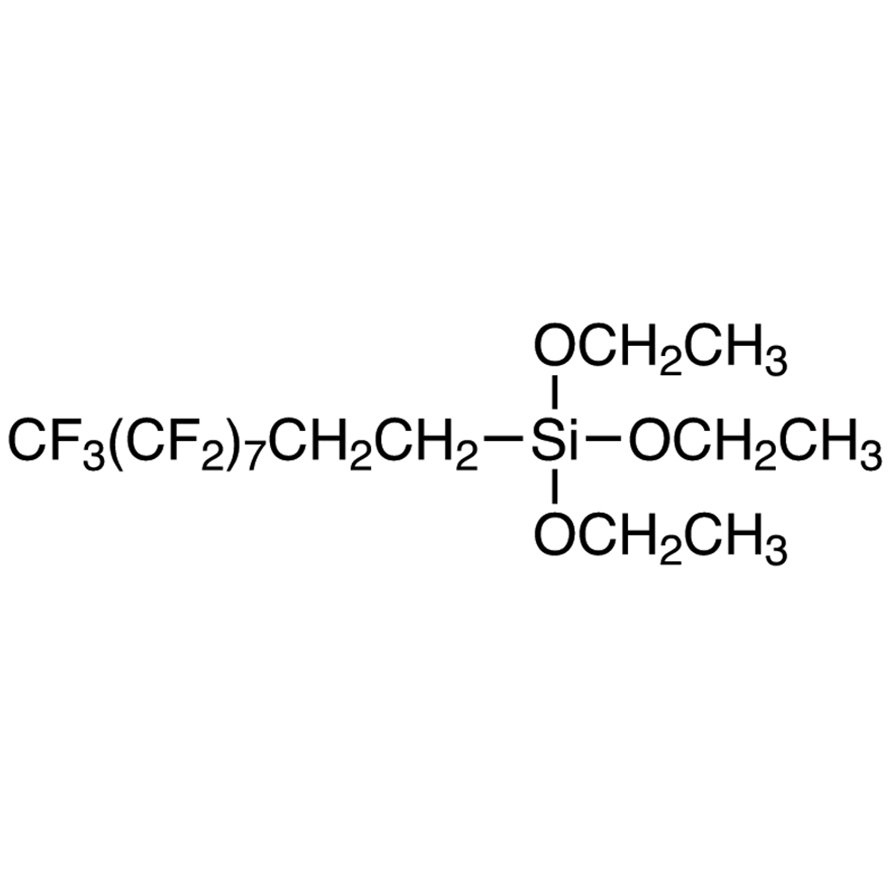Triethoxy-1H,1H,2H,2H-heptadecafluorodecylsilane >98.0%(GC) - CAS 101947-16-4