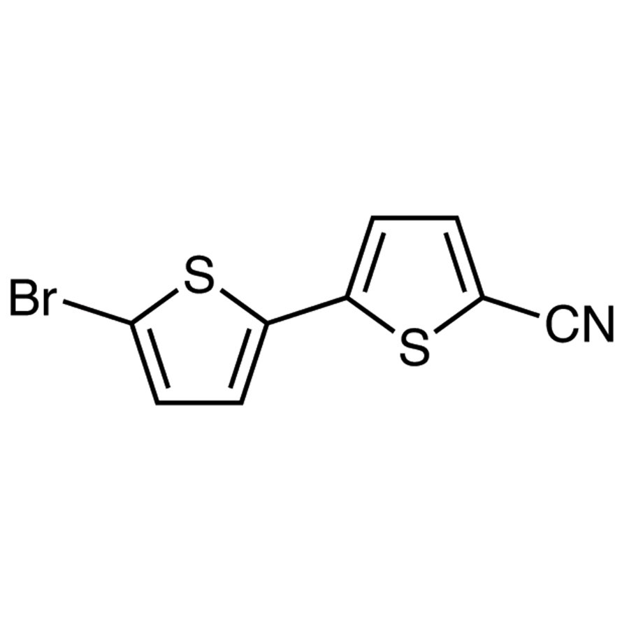 5'-Bromo-[2,2'-bithiophene]-5-carbonitrile >98.0%(GC) - CAS 176787-96-5