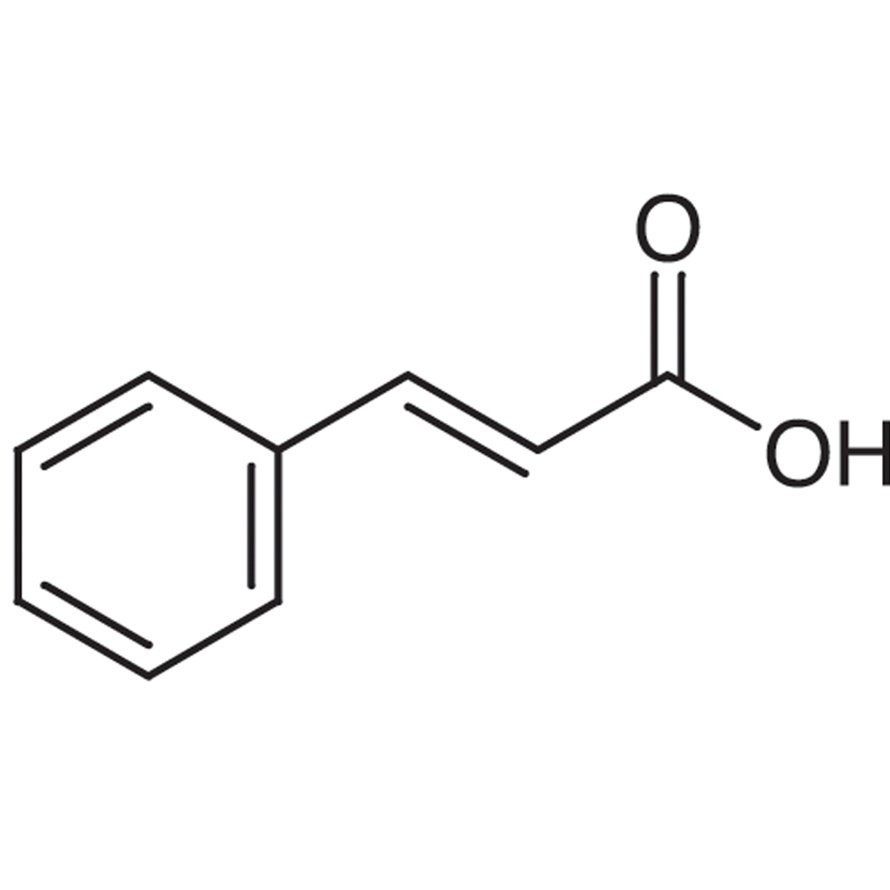 trans-Cinnamic Acid >98.0%(GC)(T) - CAS 140-10-3