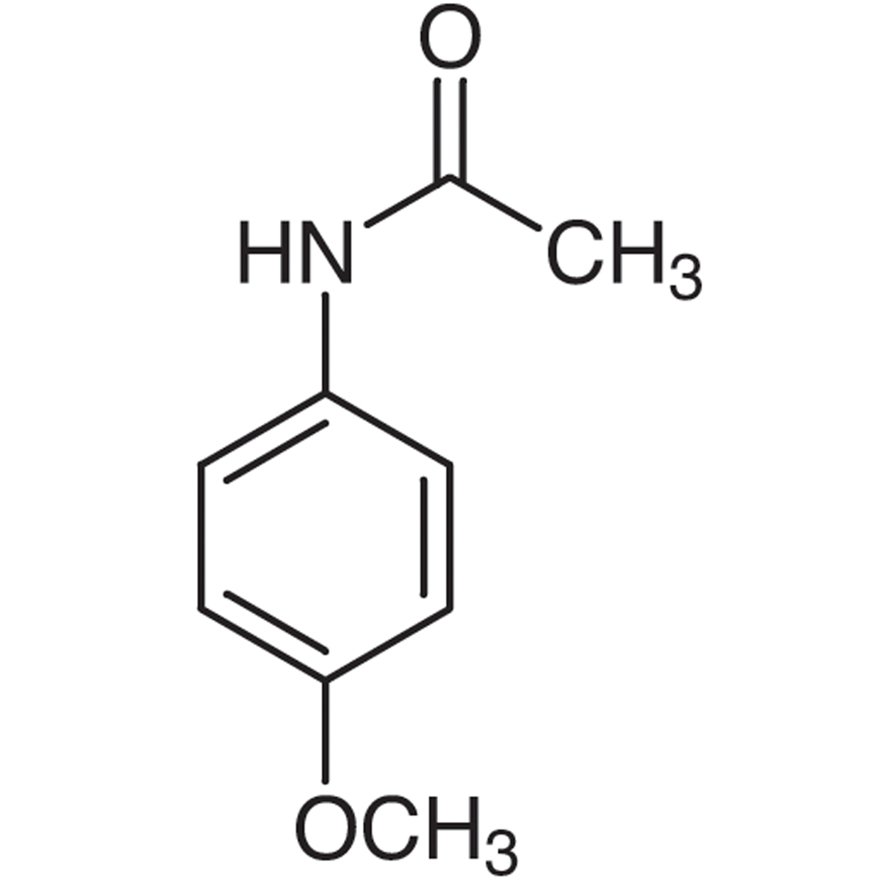 p-Acetanisidide >98.0%(HPLC)(N) - CAS 51-66-1