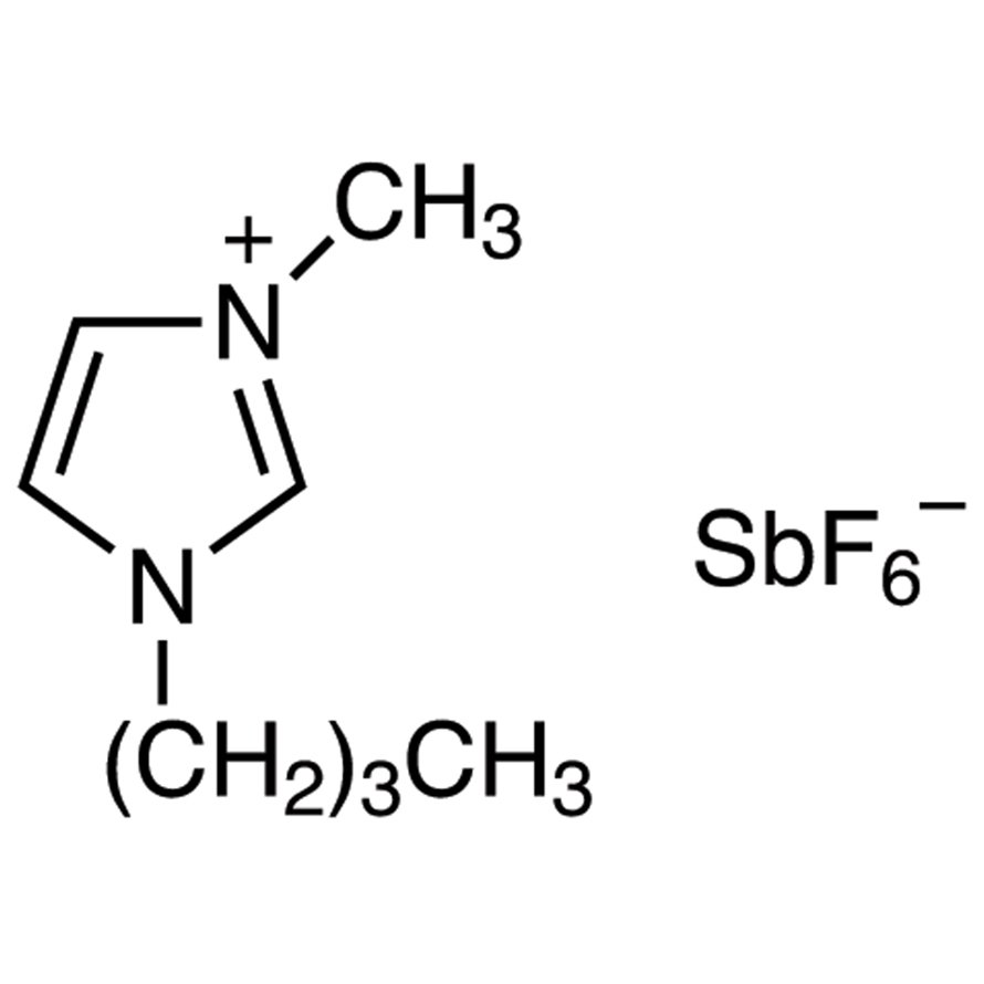 1-Butyl-3-methylimidazolium Hexafluoroantimonate >98.0%(HPLC)(N) - CAS 174645-81-9