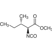 Methyl (2S,3S)-2-Isocyanato-3-methylvalerate >98.0%(GC) - CAS 120219-17-2