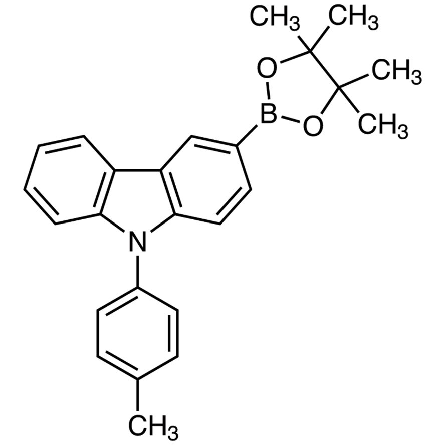 3-(4,4,5,5-Tetramethyl-1,3,2-dioxaborolan-2-yl)-9-(p-tolyl)-9H-carbazole >98.0%(HPLC) - CAS 1345614-94-9