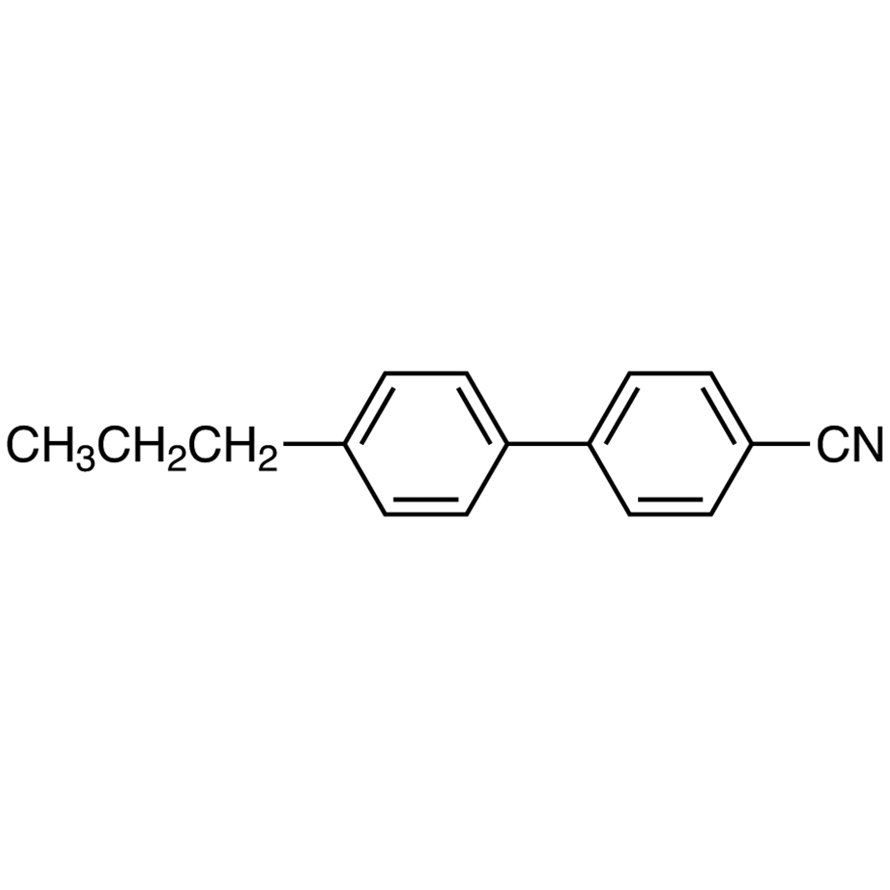 4-Cyano-4'-propylbiphenyl >99.0%(GC) - CAS 58743-76-3