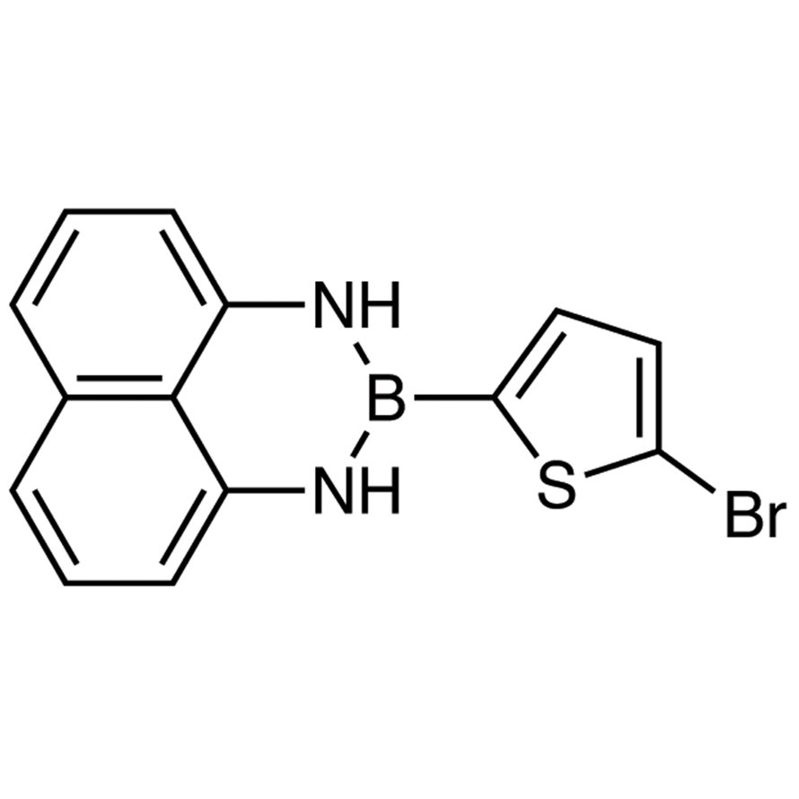 2-(5-Bromo-2-thienyl)-2,3-dihydro-1H-naphtho[1,8-de][1,3,2]diazaborine >98.0%(GC)(N) - CAS 927384-46-1