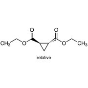 Diethyl trans-1,2-Cyclopropanedicarboxylate >96.0%(GC) - CAS 3999-55-1