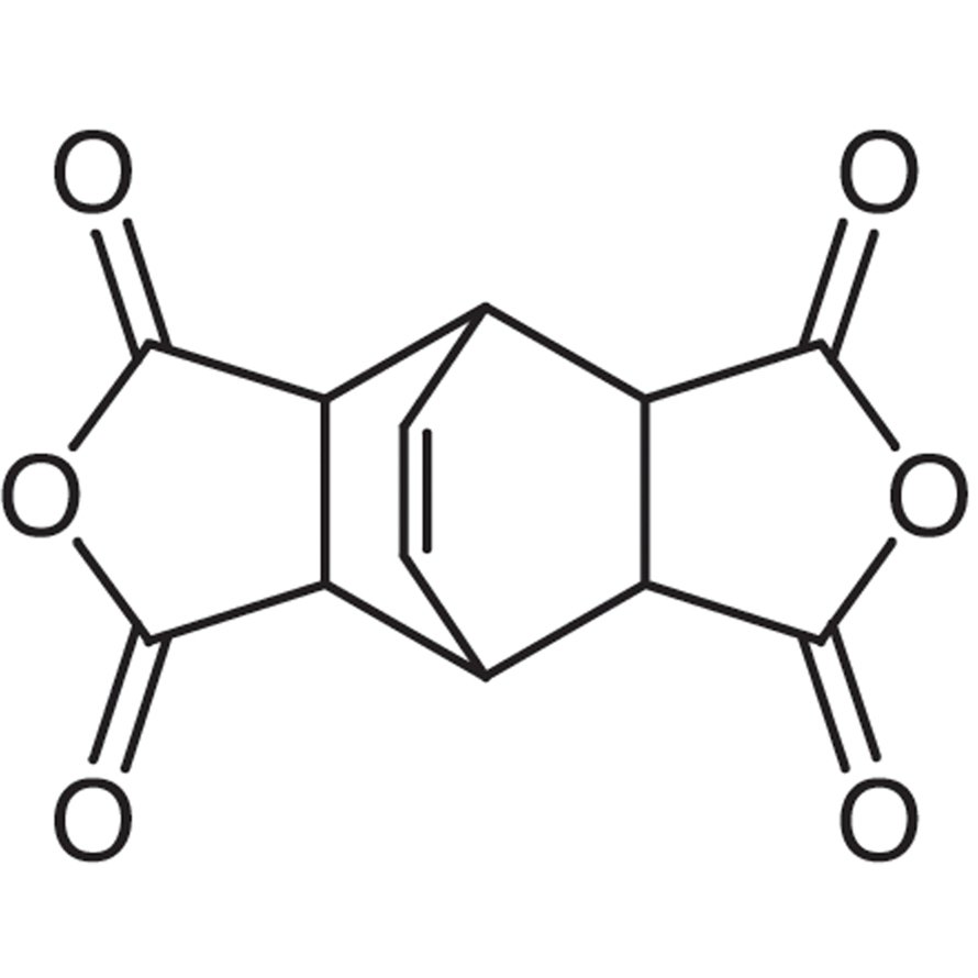 Bicyclo[2.2.2]oct-7-ene-2,3,5,6-tetracarboxylic Dianhydride >98.0%(T) - CAS 1719-83-1