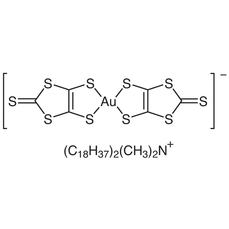Dioctadecyldimethylammonium Bis(1,3-dithiole-2-thione-4,5-dithiolato)aurate(III)  - CAS 120141-26-6