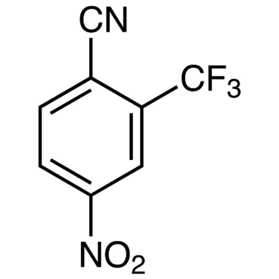 4-Nitro-2-(trifluoromethyl)benzonitrile >98.0%(GC) - CAS 320-47-8