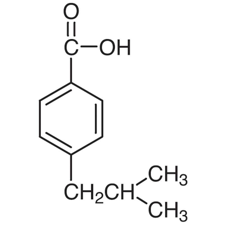 4-Isobutylbenzoic Acid >99.0%(GC)(T) - CAS 38861-88-0