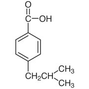 4-Isobutylbenzoic Acid >99.0%(GC)(T) - CAS 38861-88-0