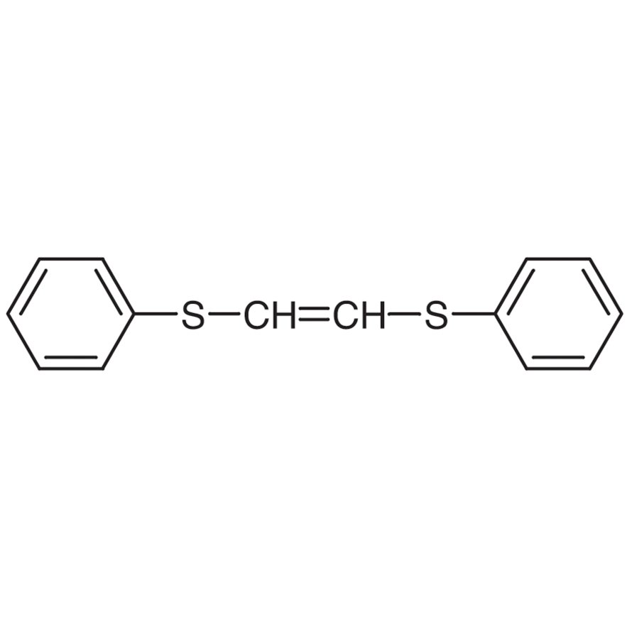 1,2-Bis(phenylthio)ethylene (cis- and trans- mixture) >98.0%(GC) - CAS 23528-44-1
