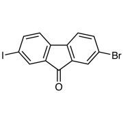 2-Bromo-7-iodo-9H-fluoren-9-one >98.0%(GC) - CAS 867374-53-6